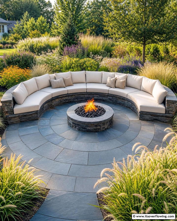Circular Bluestone Patio Designs - 25 Beautiful Bluestone Patio Ideas for Outdoor Living