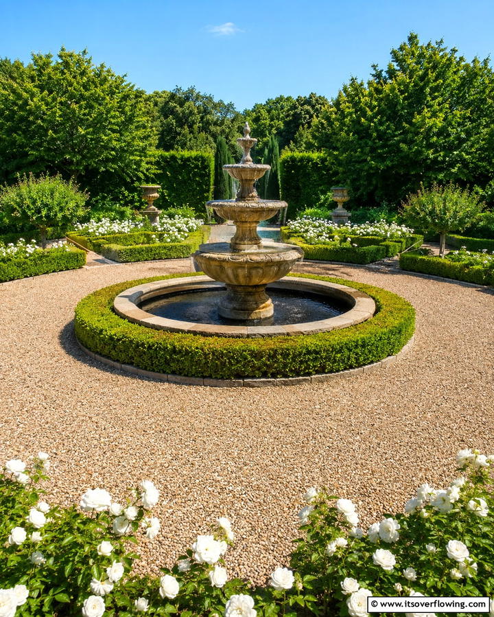 Circular Walkway Designs - 25 Pea Gravel Walkway Ideas for a Charming Garden Path
