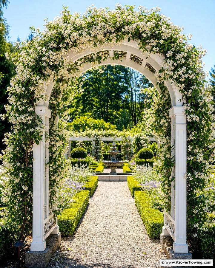 Classic Arbors - 25 Formal Garden Ideas- Elegant & Timeless Designs