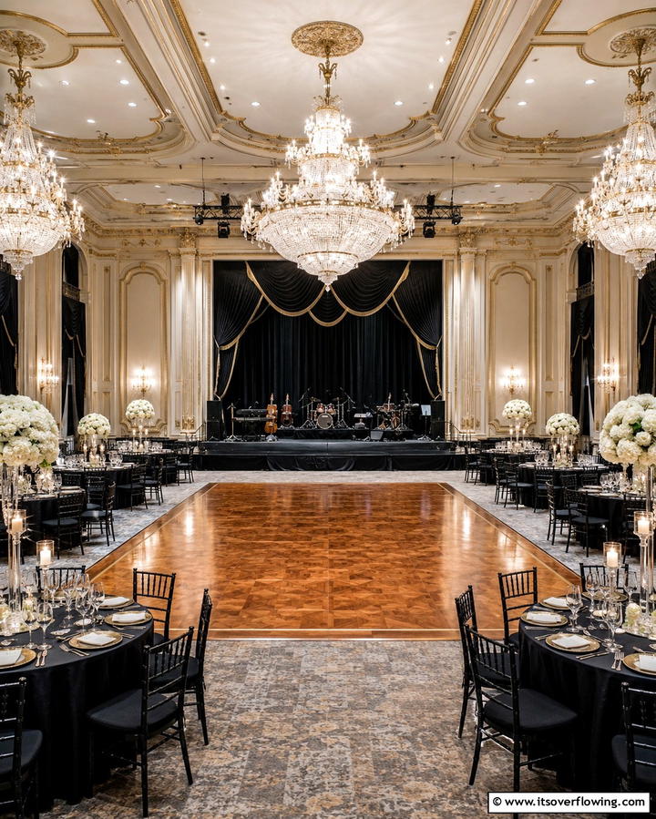Classic Black Tie Dress Code - 30 Timeless Classic Wedding Inspiration Ideas for Elegant Celebrations