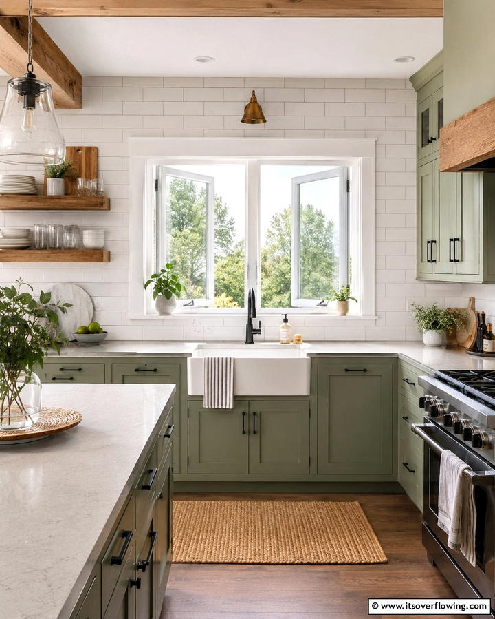 Classic Casement Windows - 25 Kitchen Window Ideas Over Sink for Natural Light