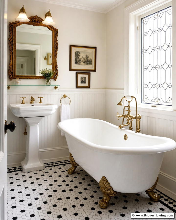 Classic Clawfoot Tubs - 25 Elegant Bathroom Decor Ideas for a Luxurious Feel