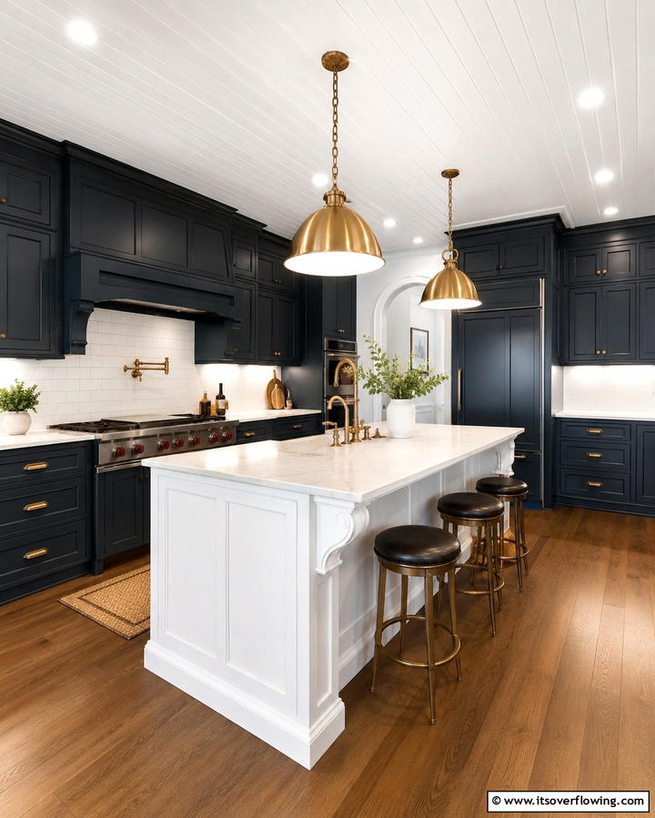 Classic Contrast Appeal - 30 Grey and White Kitchen Ideas for Timeless Monochromatic Design
