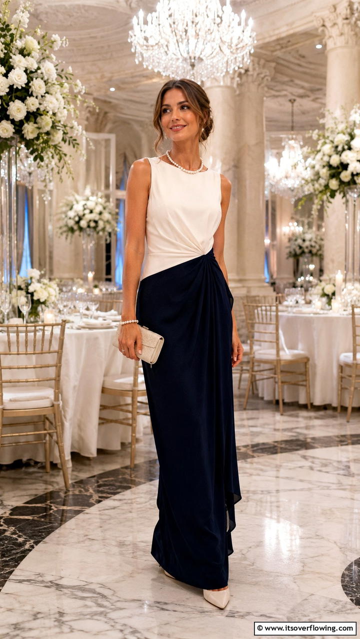 Classic Elegance - 30 Guest Wedding Outfit Ideas- Stylish Attire Inspiration
