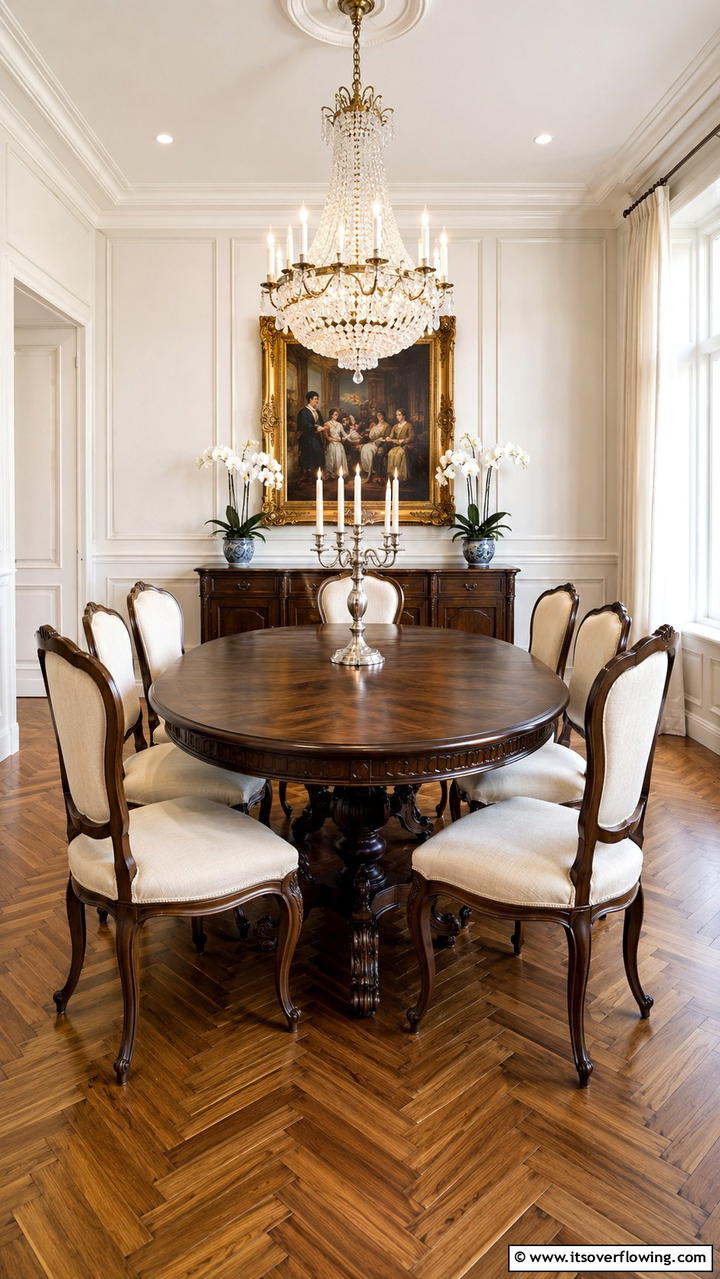Classic Elegance Dining - 30 Dining Room Ideas for Memorable Gatherings