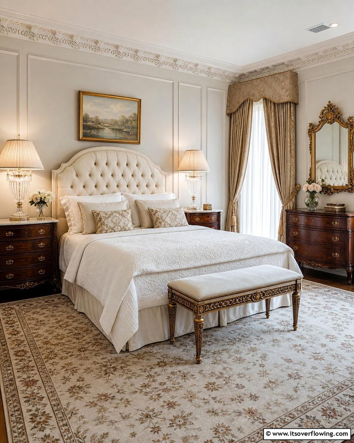 Classic Elegance Guest Room - 21 Guest Room Ideas for a Welcoming and Functional Space