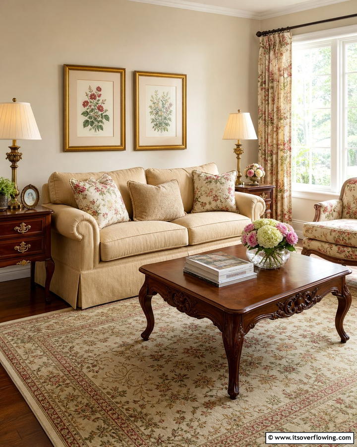 Classic Home Comfort - 30 Beige Couch Living Room Ideas for Neutral Elegance