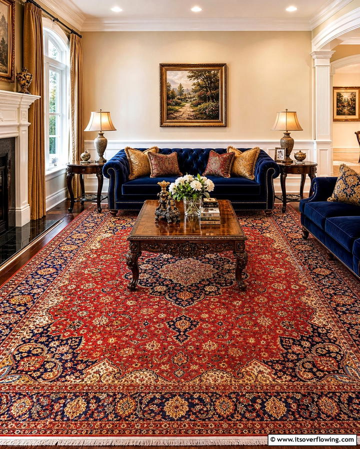 Classic Persian or Oriental Rugs - 25 Traditional Interior Design Ideas for Classic Homes