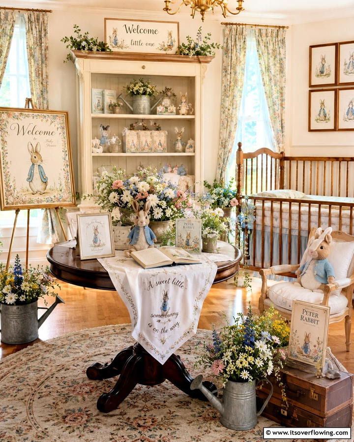 Classic Storybook Nursery Theme - 30 Baby Shower Centerpiece Ideas for Adorable Themes