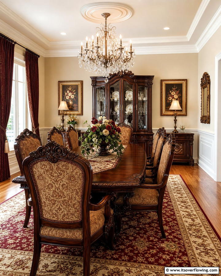 Classic Traditional Dining Room - 21 Dining Room Design Ideas for Elegant Gatherings