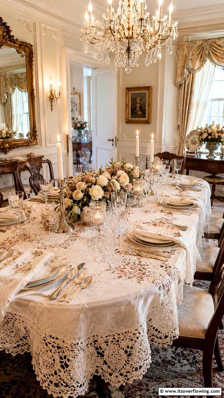 Classic Vintage Touch - 21 Beautiful Thanksgiving Table Settings for Holiday Meals