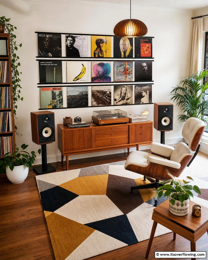 Classic Vinyl Setups - 30 Vintage Decor Ideas to Add Retro Charm to Your Home