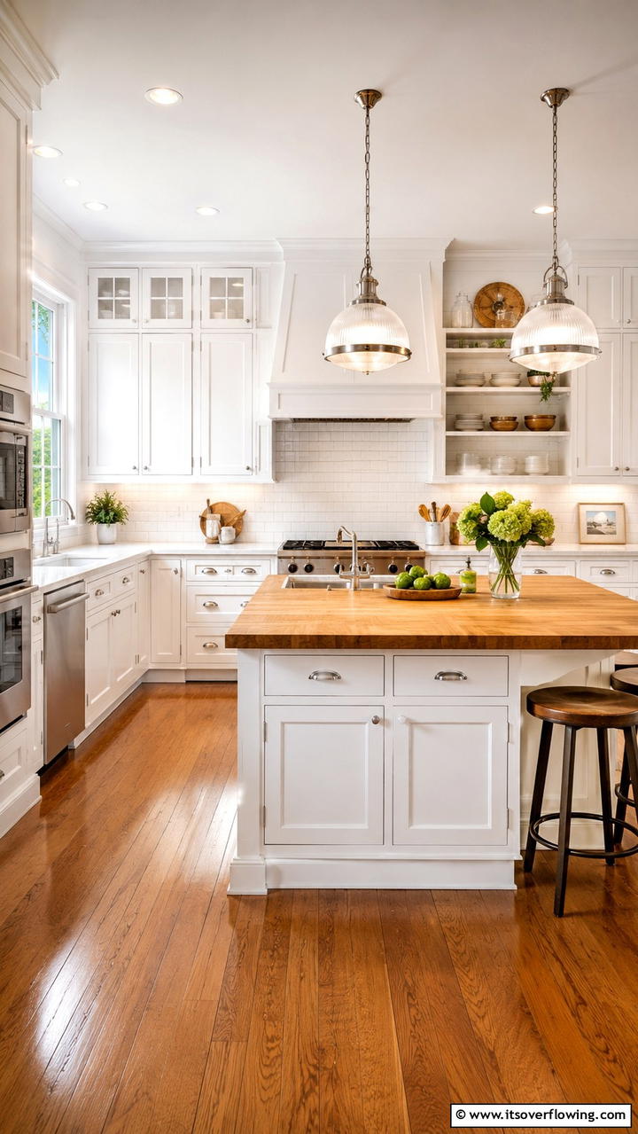 Classic White Cabinetry - 21 Timeless White Kitchen Ideas for a Clean, Bright Look