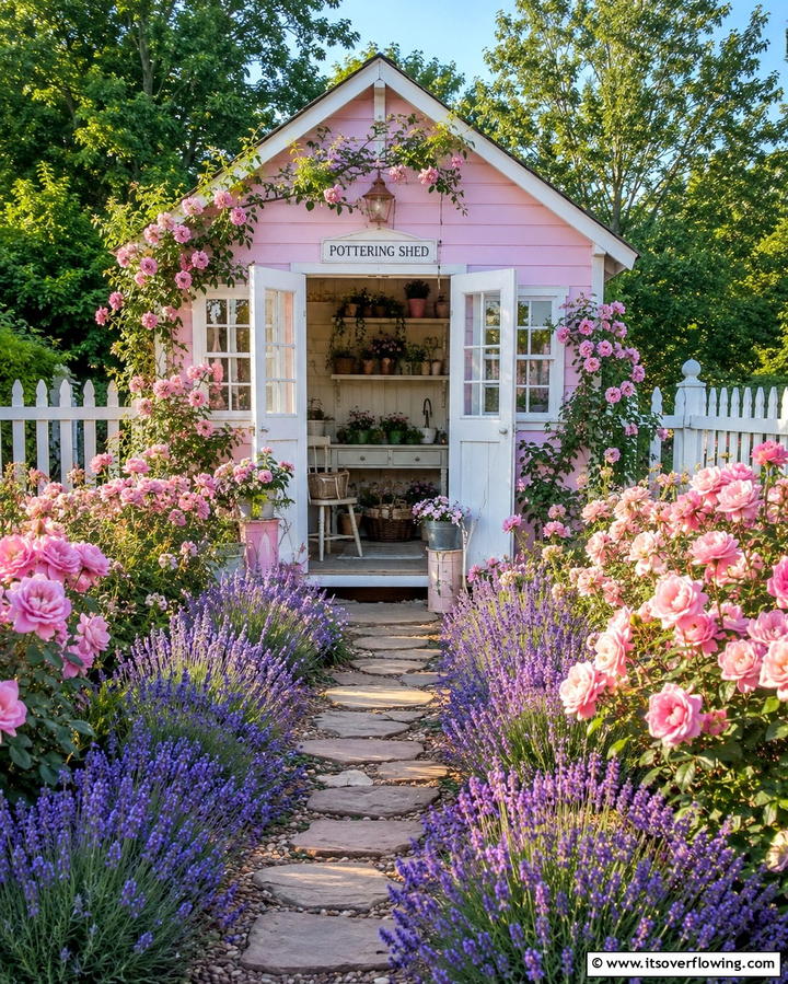 Classic White Elegance - 25 Shed Color Ideas to Brighten Your Outdoor Space