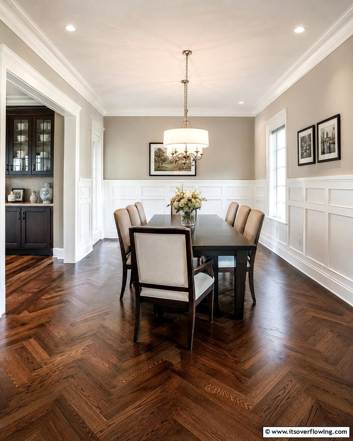 Classic White Wainscoting - 25 Classic Dining Room Wainscoting Ideas for Timeless Appeal