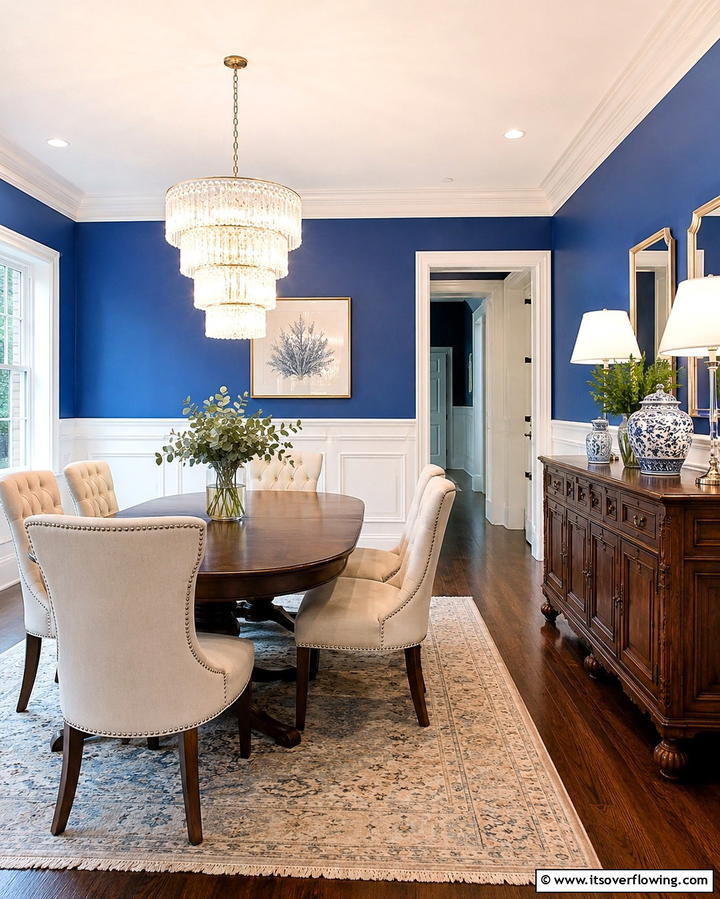 Classic White Wainscoting for a Timeless Look - 25 Classic Dining Room Wainscoting Ideas for Timeless Appeal