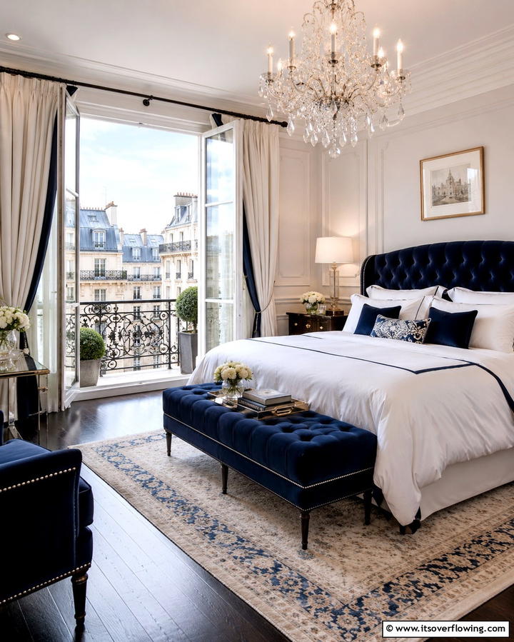 Classic Wrought Iron Railings - 25 French Balcony Ideas to Add Elegance to Your Home