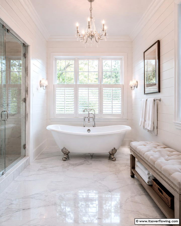 Clawfoot Bathtubs for a Classic Touch - 25 Traditional Bathroom Ideas for Timeless Elegance