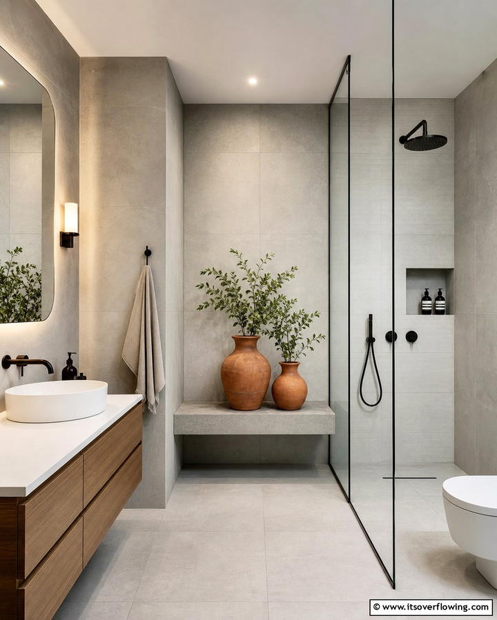 Clay Pottery Decorations - 25 Mexican Bathroom Ideas for a Vibrant and Cultural Space