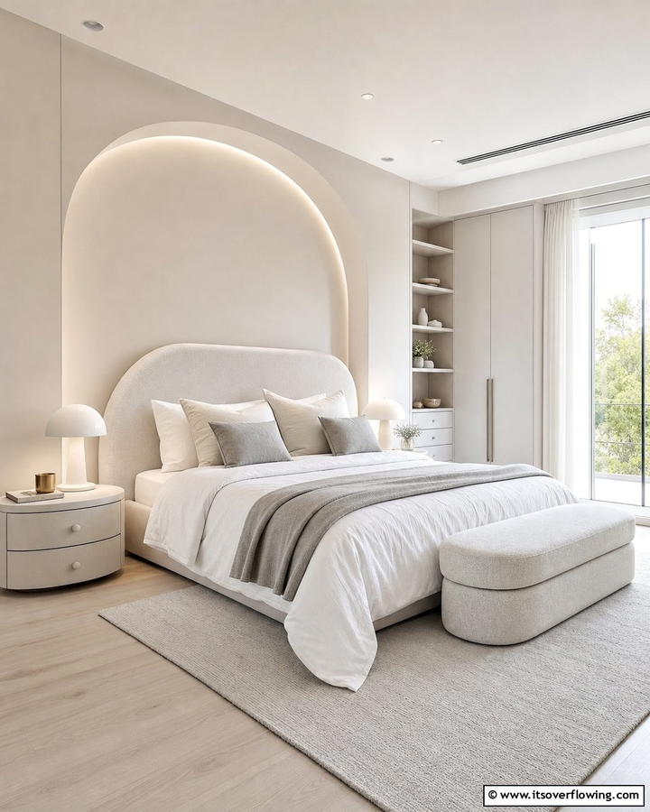 Clean Lines and Curves - 21 Scandinavian Bedroom Designs for Minimalist Comfort