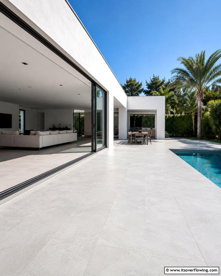 Clean Lines with Natural Materials - 30 Minimalist House Exterior Ideas- Clean & Modern Designs