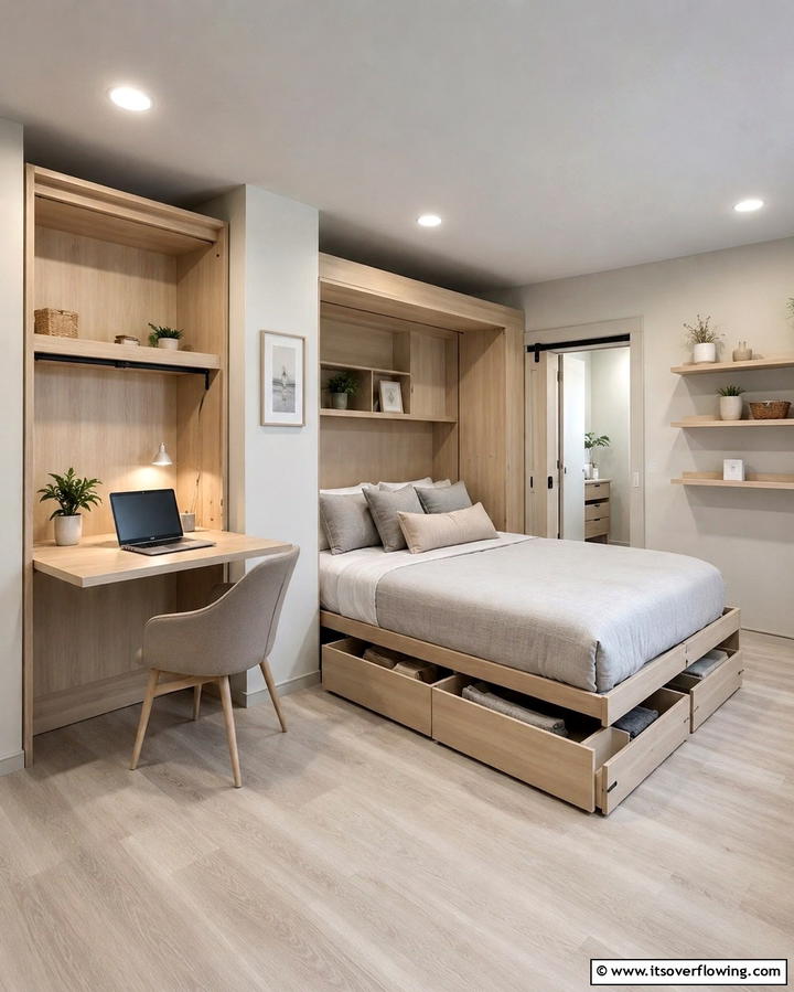 Clever Space Optimization - 30 Barndominium Interior Ideas for Spacious Living Designs