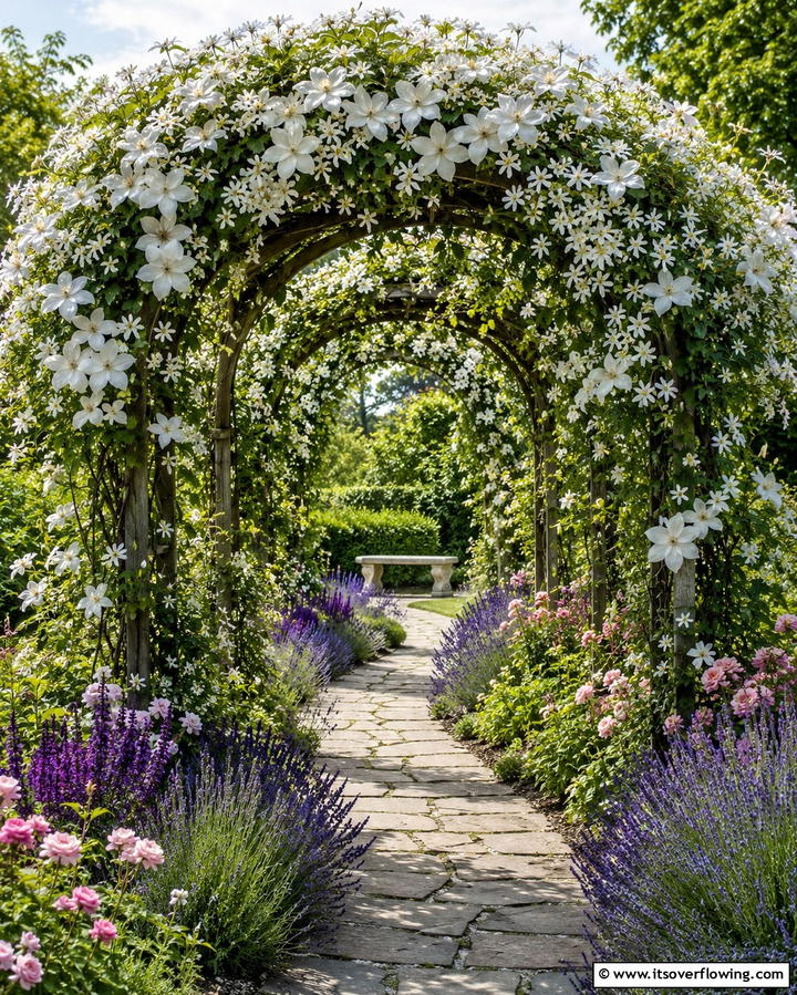 Climbing Plant Trellis - 30 Creative Shade Ideas for Stylish Outdoor Comfort