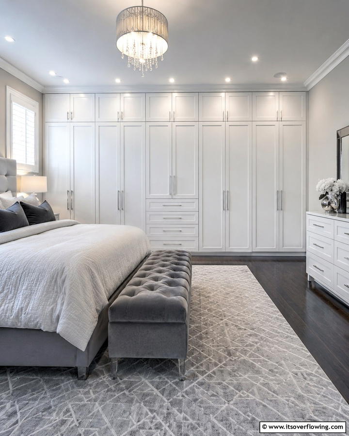 Closet with Floor to Ceiling Organization - 25 Open Closet Ideas to Maximize Your Space