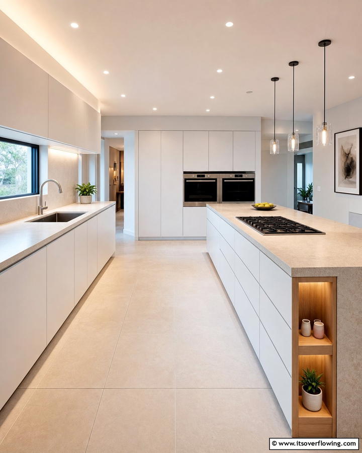 Clutter Free Work Zones - 21 Minimalist Kitchen Ideas for Clean & Functional Spaces