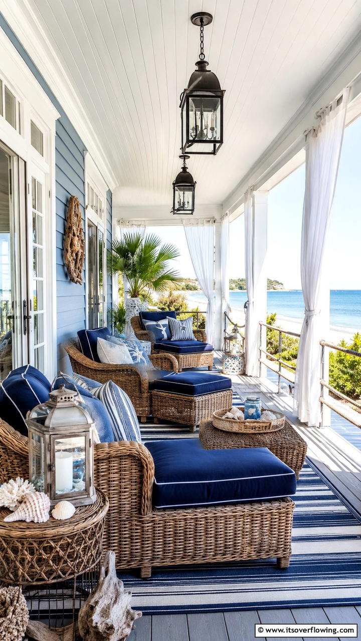 Coastal Breeze Veranda - 21 Veranda Ideas to Create a Relaxing Outdoor Retreat