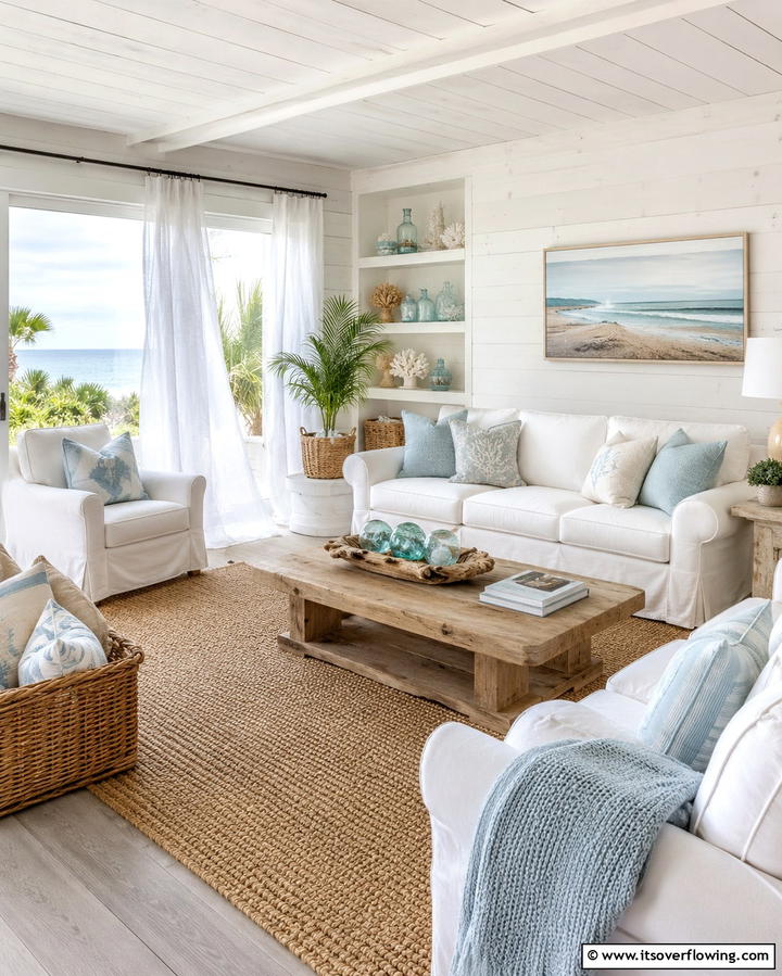 Coastal Calm - 25 Aesthetic Room Ideas for a Stylish Space