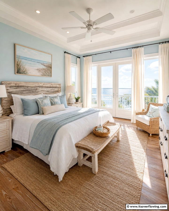 Coastal Calm Haven - 21 Bedroom Design Ideas to Craft a Personalized Relaxation Zone
