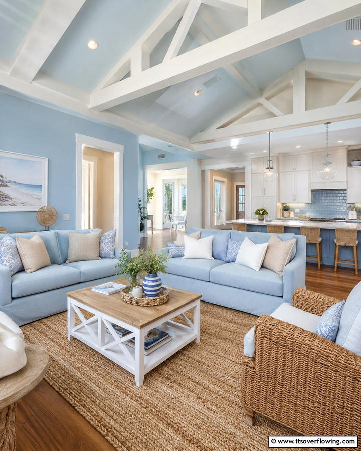 Coastal Color Palettes - 30 Relaxed Coastal Decor Inspirations for Beach-Inspired Homes