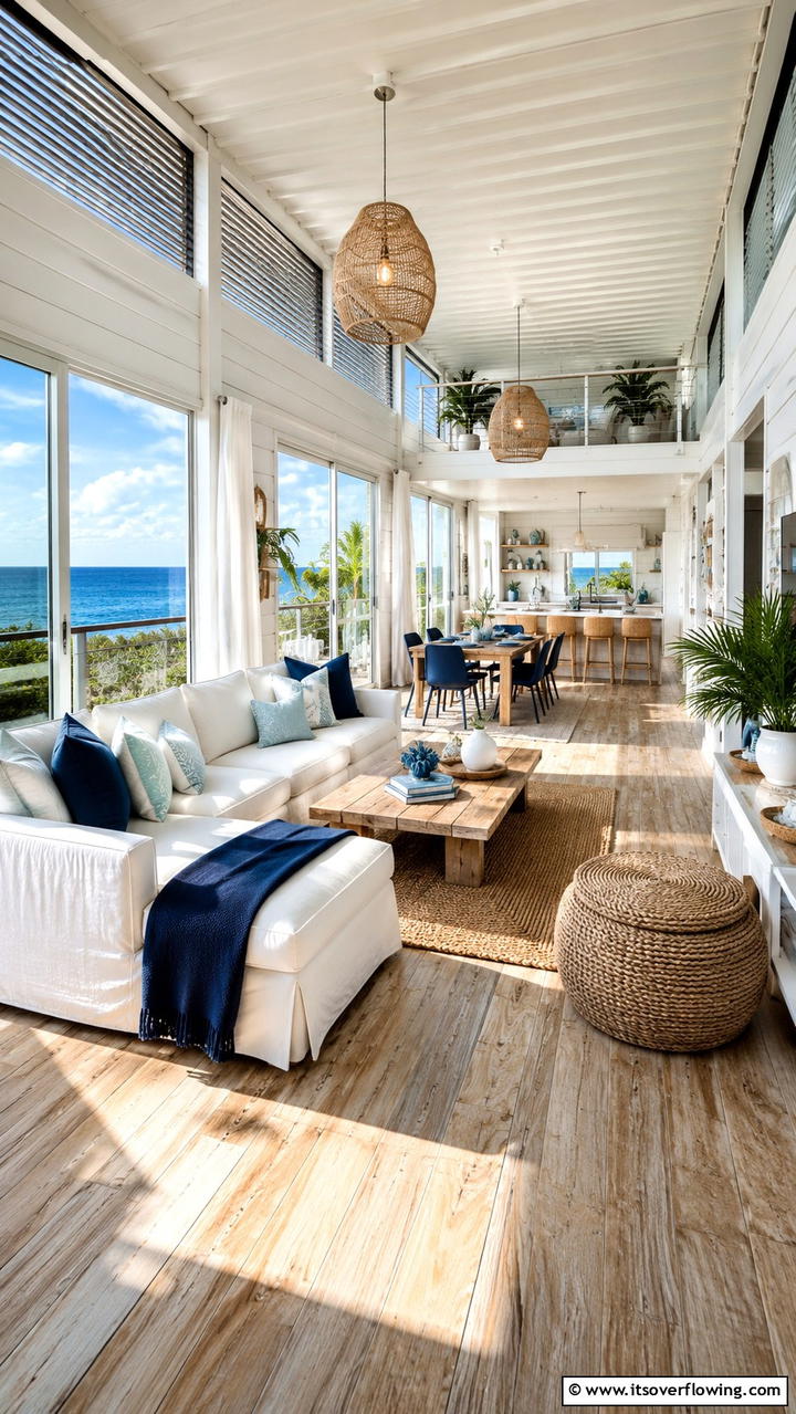 Coastal Container Haven - 30 Container Home Ideas for Sustainable Living