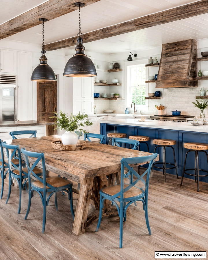 Coastal Farmhouse Fusion - 30 Relaxed Coastal Decor Inspirations for Beach-Inspired Homes