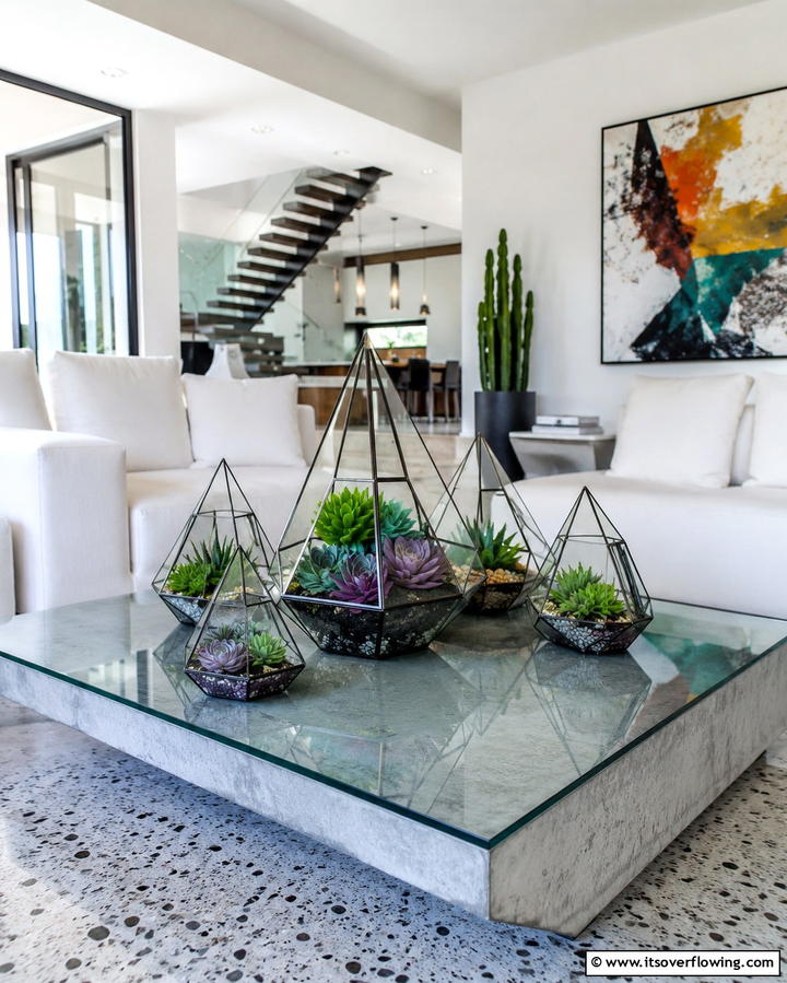 Coastal Inspired Lanterns with Seashells - 20 Unique Lantern Centerpiece Ideas for Any Occasion
