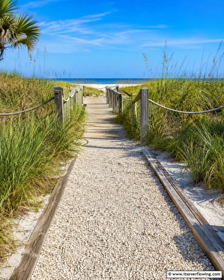 Coastal Inspired Pea Gravel Walkway - 25 Pea Gravel Walkway Ideas for a Charming Garden Path