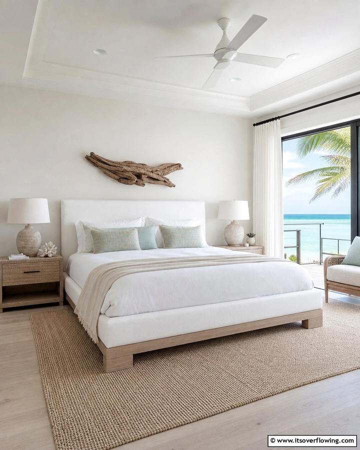 Coastal Minimalism - 21 Beach Themed Bedroom Ideas for a Coastal Escape at Home