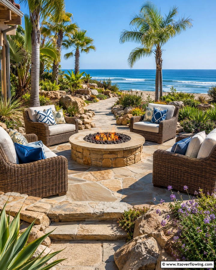 Coastal Outdoor Spaces - 30 Relaxed Coastal Decor Inspirations for Beach-Inspired Homes