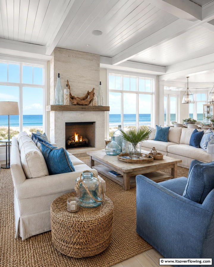 Coastal Retreat Atmosphere - 25 Rooms With Fireplaces and Vaulted Ceilings