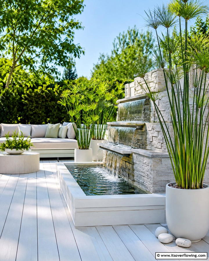 Coastal White Deck with Nautical Decor - 25 White Deck Ideas for a Stunning Outdoor Space