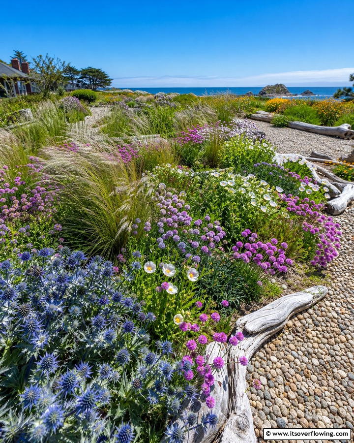 Coastal Wildflowers - 20 Coastal Garden Ideas to Bring the Beach Home