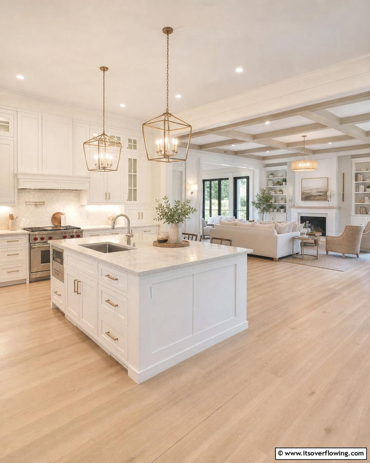 Cohesive Home Design - 20 Off-white Kitchen Cabinets Ideas for a Timeless Look