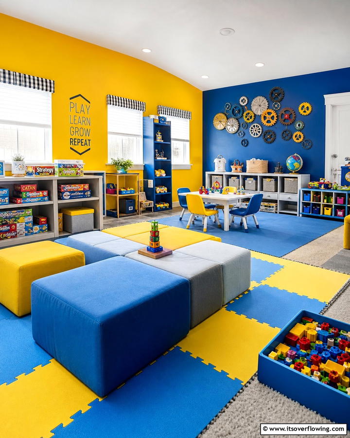 Collaborative Play Zones - 21 Shared Kids Room Design Ideas for Siblings