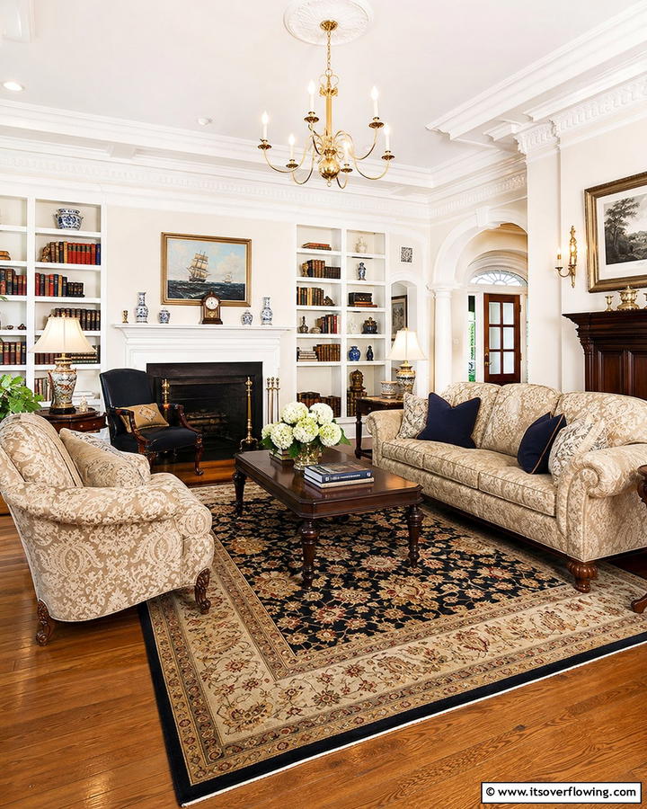 Colonial Style Sofas - 20 Colonial Living Room Ideas for a Classic and Timeless Look