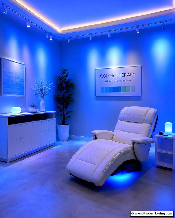 Color Therapy Meditation Room - 25 Meditation Room Ideas for Peaceful Retreats