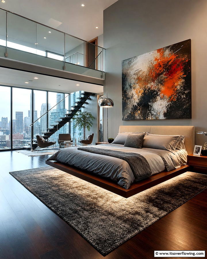 Colorful Loft Bedroom - 25 Loft Bedroom Ideas for a Unique and Cozy Space