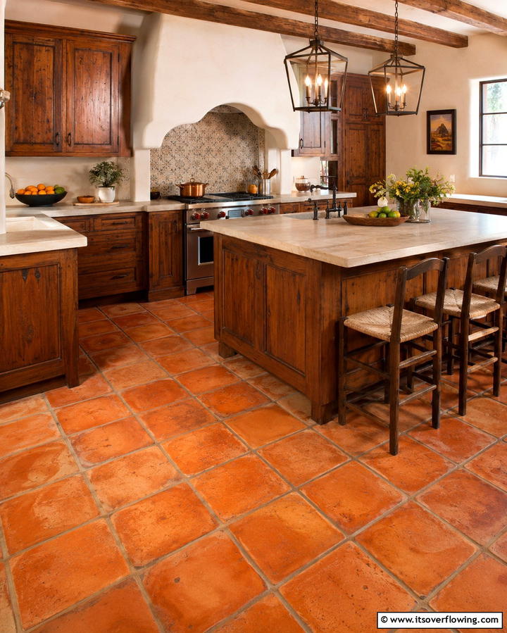 Colorful Talavera Tiles - 25 Southwestern Kitchen Ideas for a Warm Appeal