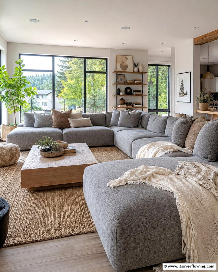 Comfortable Lounge Seating - 25 Mens Living Room Ideas for a Masculine Look