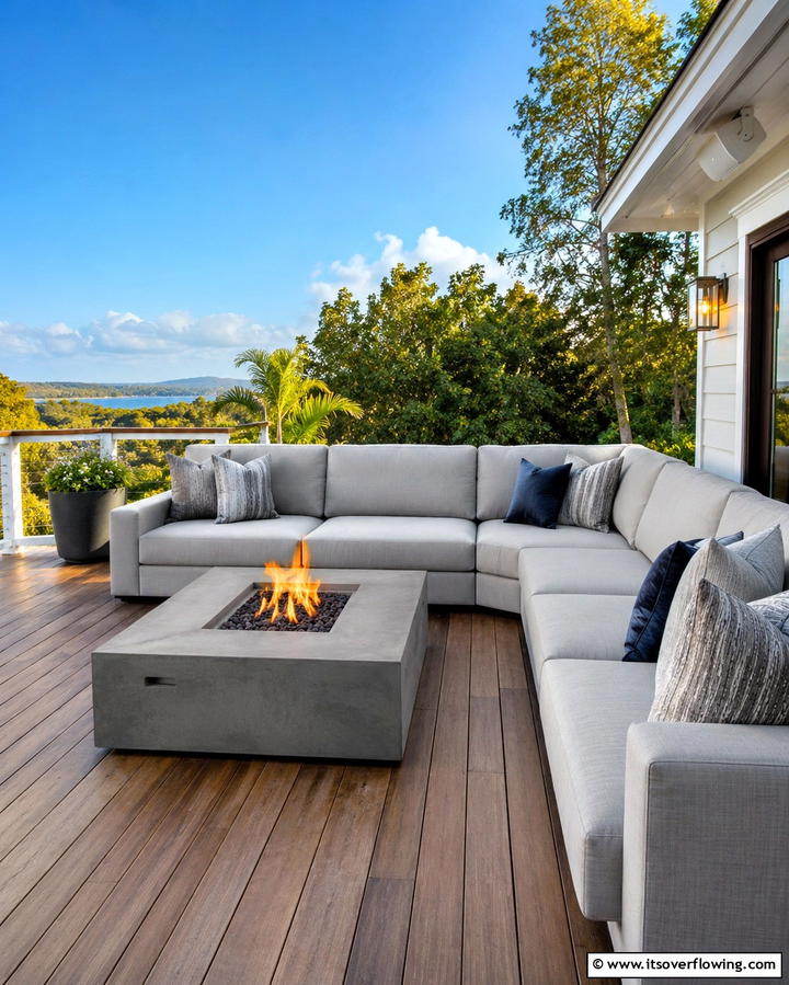 Comfortable Outdoor Sofas - 30 Barndominium Front Porch Ideas for Rustic Charm